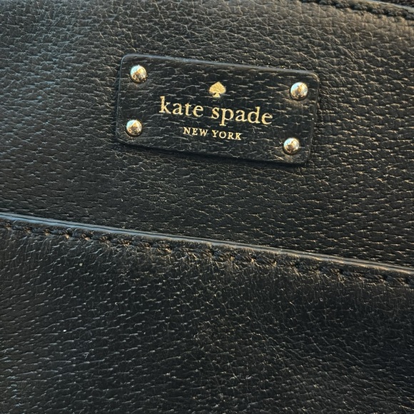 Kate spade black leather purse - Picture 2 of 4